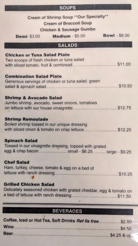 The Cottage Restaurant Combination Salad Plate